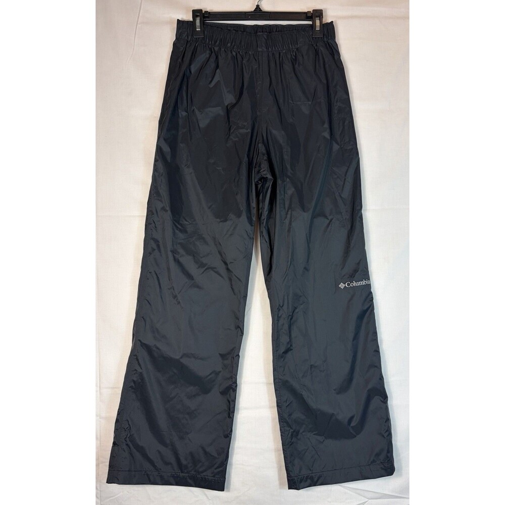 Columbia Omni Tech Pants Rain Outdoors Breathable Waterproof Black Men’s Small